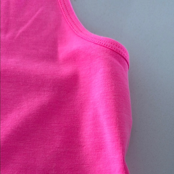 COPY - Vibrant Pink Sleeveless Top - Picture 3 of 5